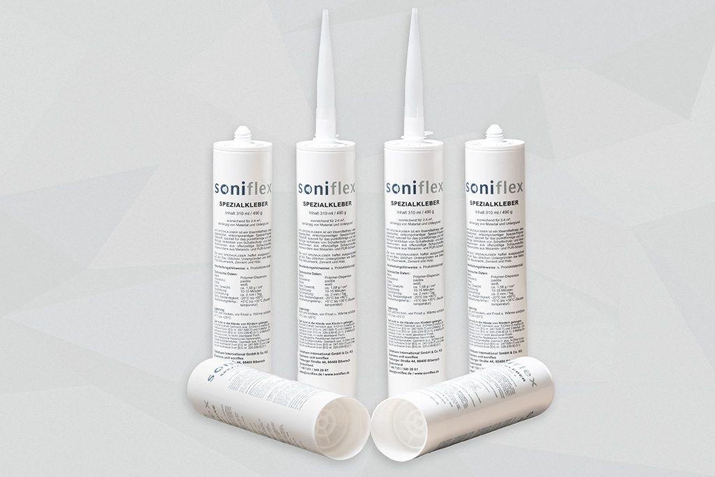 soniflex® Adhesivo acústico, el pegamento especial para espumas