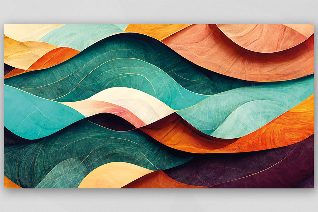 colored waves
